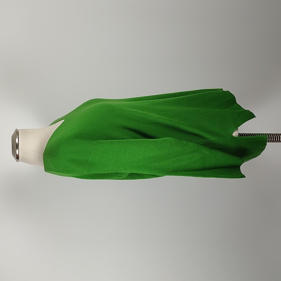 EUC 90s Made in Italy of Benetton Green Wool Blend Long Baggy Sweater SMALL - Picture 8 of 11